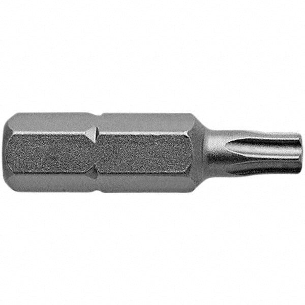 Torx Screwdriver Bits; Type: Torx Bit ; Torx Size: T7 ; Hex Size (Inch): 1/4 ; UNSPSC Code: 27112814