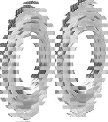 Threaded Pipe Ring: 1/8-27