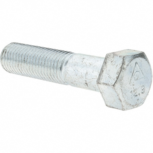 Hex Head Cap Screw: M16 x 2.00 x 70 mm, Grade 8.8 Steel, Zinc-Plated