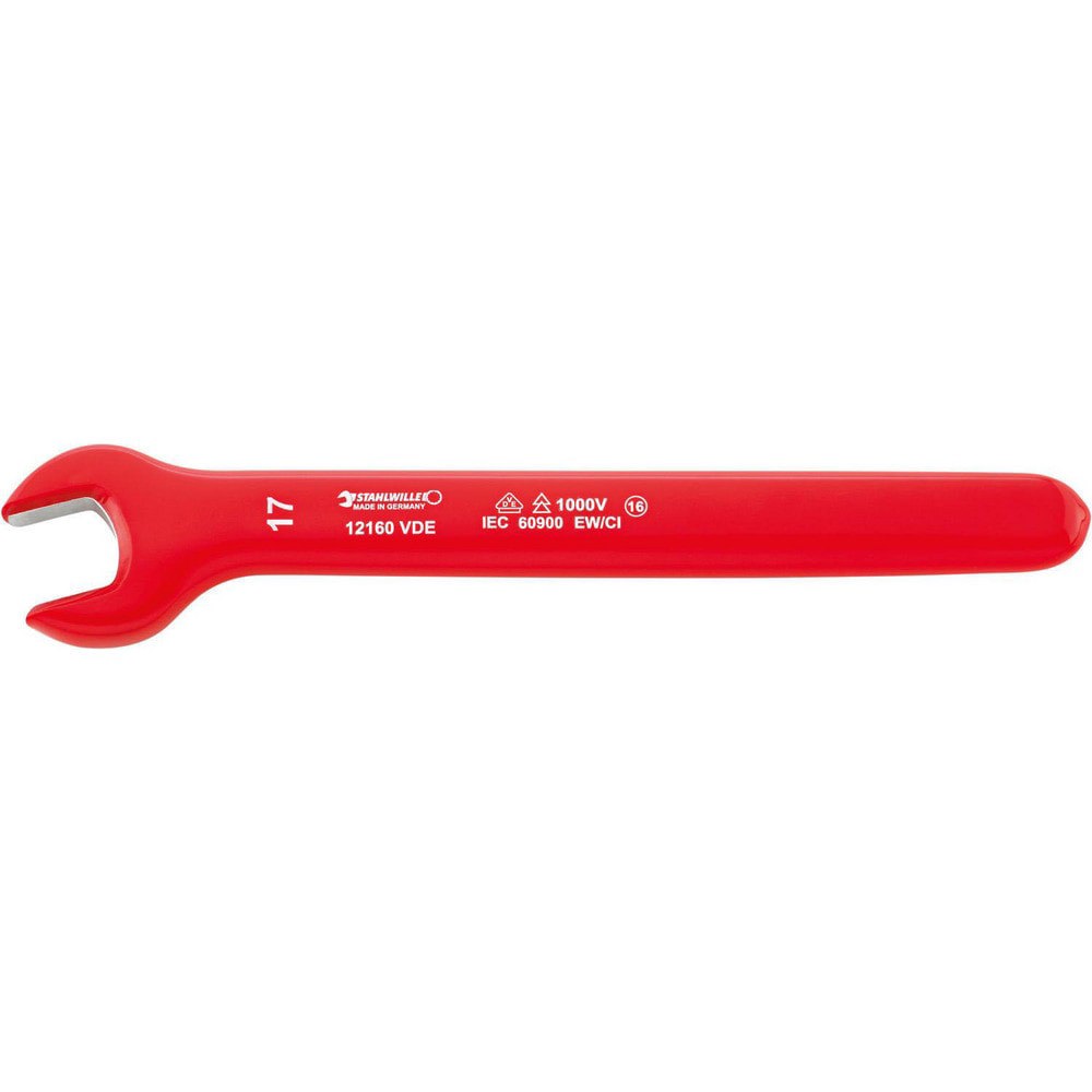 Open End Wrenches; Wrench Type: Open End ; Head Type: Straight ; Wrench Size: 10 mm ; Size (mm): 10 ; Material: Alloy Steel ; Finish: Insulating Elastomer