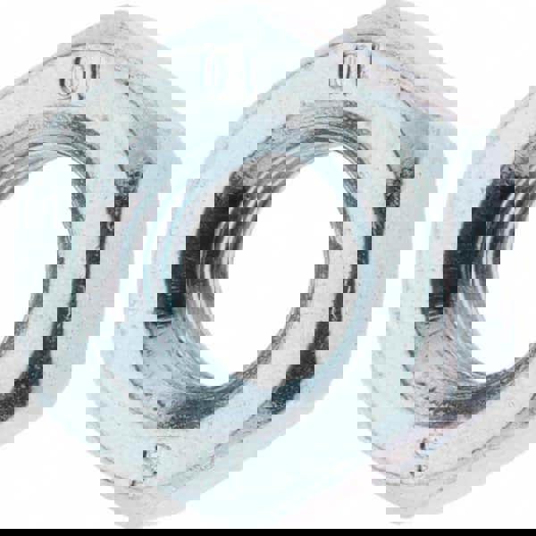 Hex Nut: M6 x 1, Class 10 Steel, Zinc-Plated