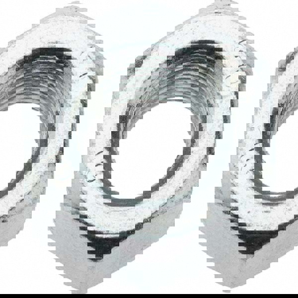 Hex Nut: M10 x 1.50, Class 10 Steel, Zinc-Plated