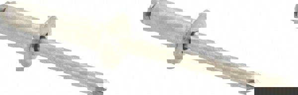 Open End Blind Rivet: Button Head, Aluminum Body, Aluminum Mandrel