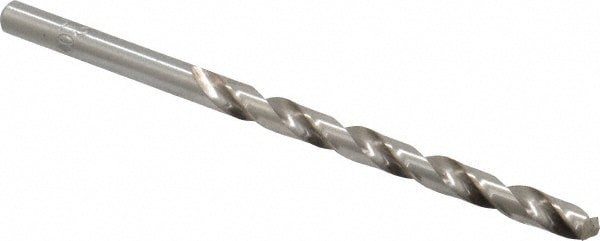 Jobber Length Drill Bit: #6 (0.2040) Dia, 118 deg, HSS