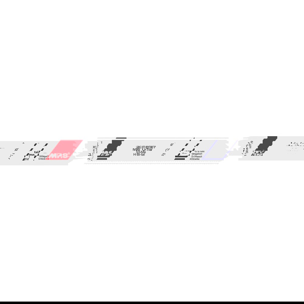 Reciprocating Saw Blades; Blade Material: Bi-Metal ; Blade Length (Decimal Inch): 9.0550 ; Blade Width (Decimal Inch): 0.7480 ; Teeth Per Inch: 18 ; Blade Thickness (Decimal Inch): 0.0350 ; Profile Shape: Straight; Tapered