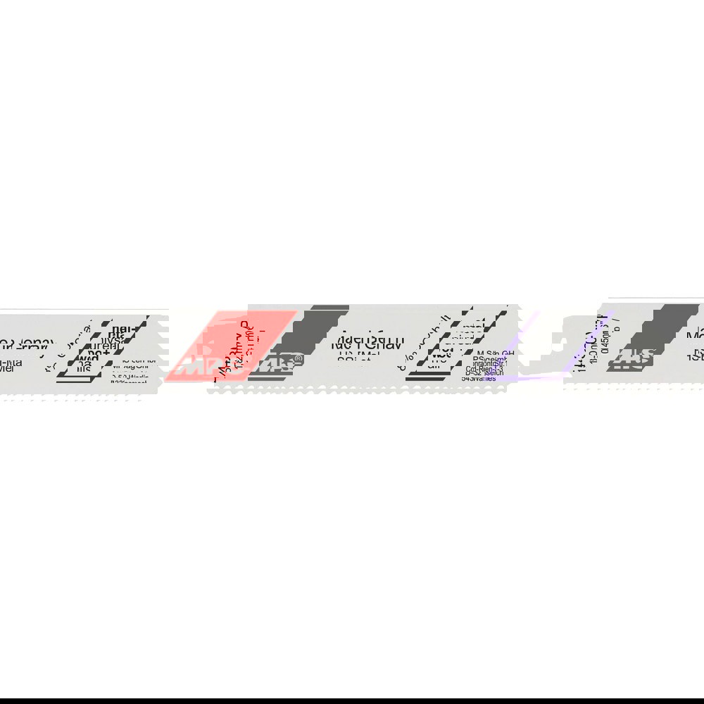 Reciprocating Saw Blades; Blade Material: Bi-Metal ; Blade Length (Decimal Inch): 5.9060 ; Blade Width (Decimal Inch): 0.7480 ; Teeth Per Inch: 10-14 ; Blade Thickness (Decimal Inch): 0.0350 ; Profile Shape: Straight; Tapered