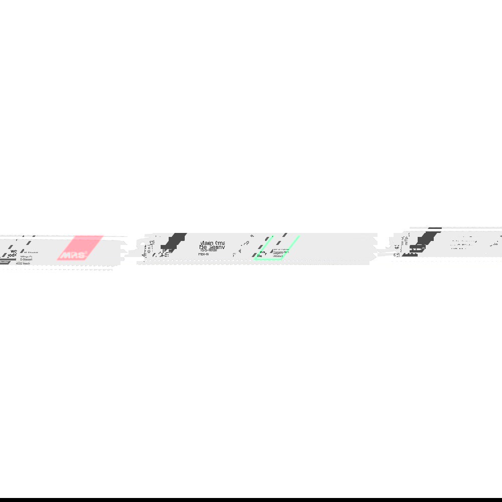 Reciprocating Saw Blades; Blade Material: Bi-Metal ; Blade Length (Decimal Inch): 11.8110 ; Blade Width (Decimal Inch): 0.7480 ; Teeth Per Inch: 10 ; Blade Thickness (Decimal Inch): 0.0350 ; Profile Shape: Straight; Tapered