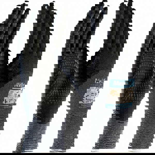 Cut, Puncture & Abrasive-Resistant Gloves: Size XS, ANSI Cut A3, ANSI Puncture 2, Nitrile, Engineered Yarn