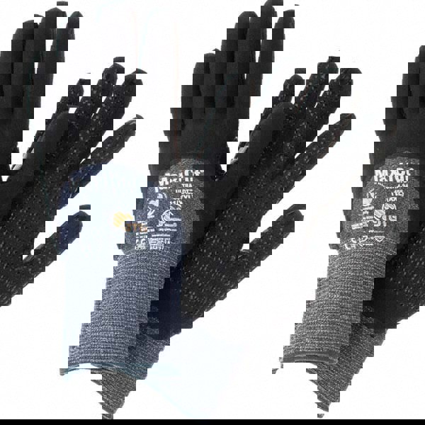 Cut-Resistant Gloves: Size 2XL, ANSI Cut A3, Synthetic