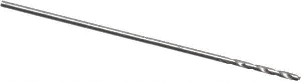 Jobber Length Drill Bit: #75 (0.0210) Dia, 118 deg, HSS