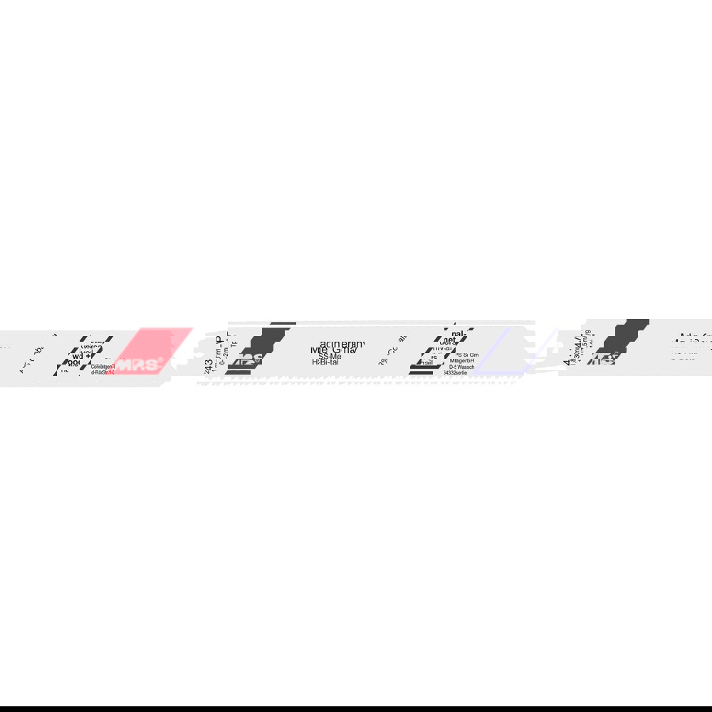 Reciprocating Saw Blades; Blade Material: Bi-Metal ; Blade Length (Decimal Inch): 9.0550 ; Blade Width (Decimal Inch): 0.7480 ; Teeth Per Inch: 10-14 ; Blade Thickness (Decimal Inch): 0.0350 ; Profile Shape: Straight; Tapered