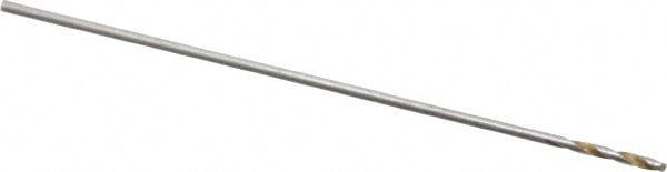 Jobber Length Drill Bit: #80 (0.0135) Dia, 118 deg, HSS