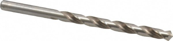 Jobber Length Drill Bit: Letter D (0.2460) Dia, 118 deg, HSS