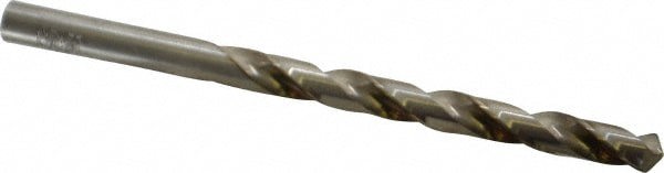 Jobber Length Drill Bit: Letter H (0.2660) Dia, 118 deg, HSS