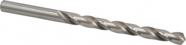 Jobber Length Drill Bit: Letter K (0.2810) Dia, 118 deg, HSS