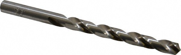 Jobber Length Drill Bit: Letter M (0.2950) Dia, 118 deg, HSS