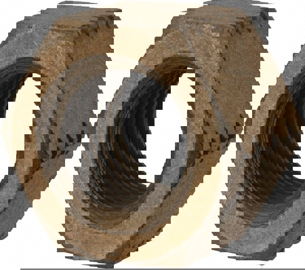 Hex Nut: 1-8, Grade L9 Steel, Yellow Zinc Dichromate, Cadmium & Waxed Finish