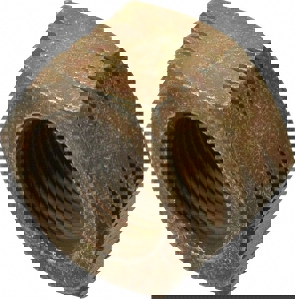 Hex Nut: 1-14, Grade L9 Steel, Zinc Yellow Dichromate Cad & Waxed Finish