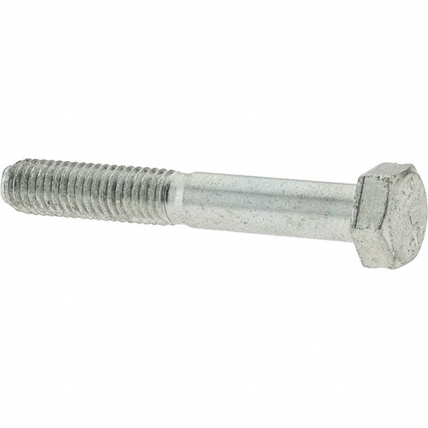Hex Head Cap Screw: M5 x 0.80 x 35 mm, Grade 10.9 Steel, Zinc-Plated