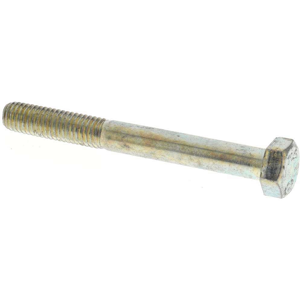Hex Head Cap Screw: M5 x 0.80 x 45 mm, Grade 10.9 Steel, Zinc-Plated