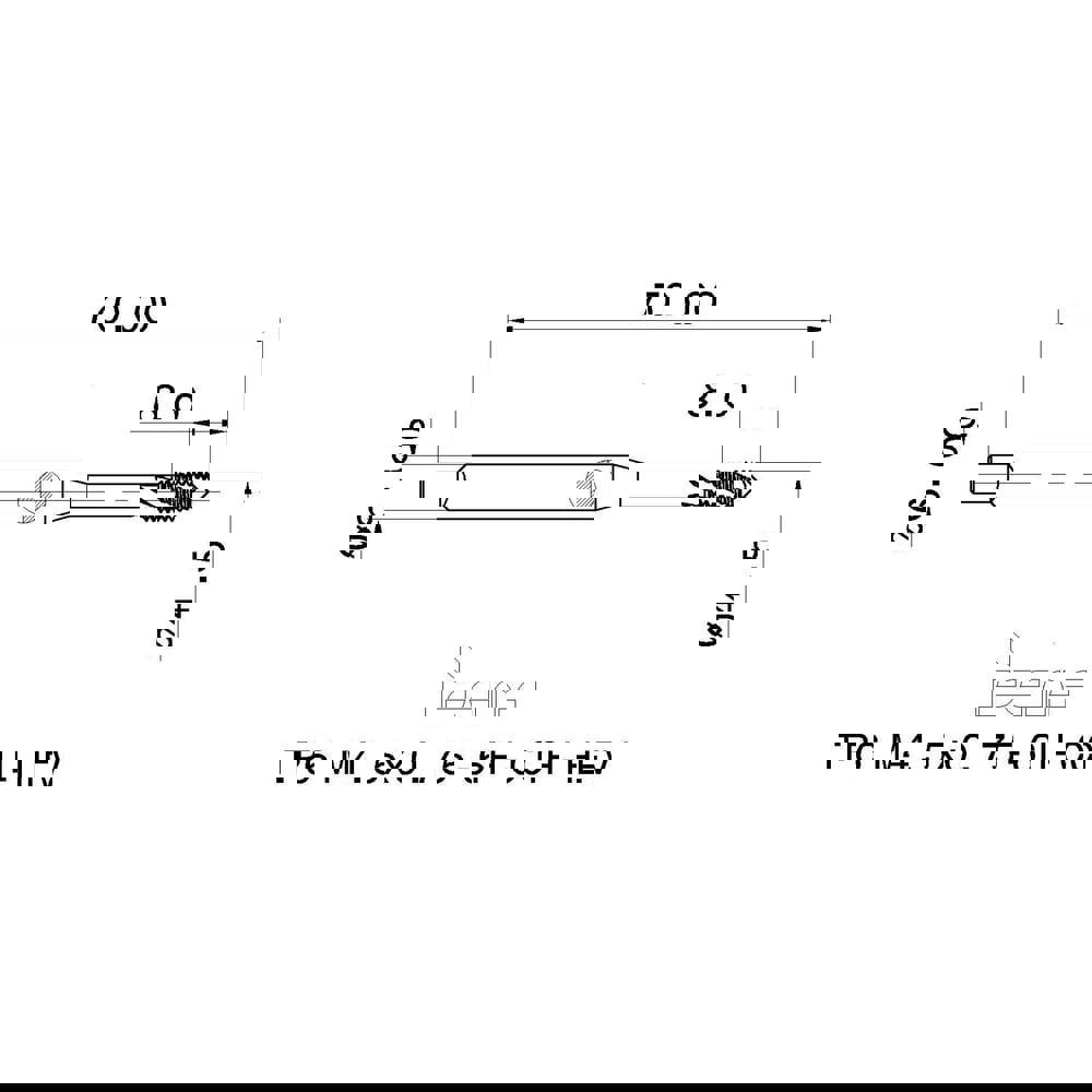 Spiral Flute Tap: M4.5 x 0.75, Metric Coarse, 3 Flute, 6H Class of Fit, High Speed Steel, Black Oxide Finish