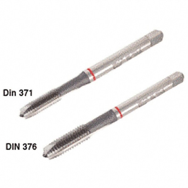 M4.5x0.75 Plug RH 6H High Speed Steel 3-Flute Straight Flute Machine Tap