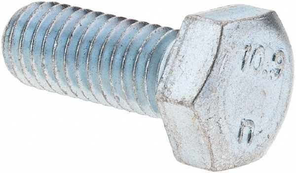Hex Head Cap Screw: M8 x 1.25 x 20 mm, G