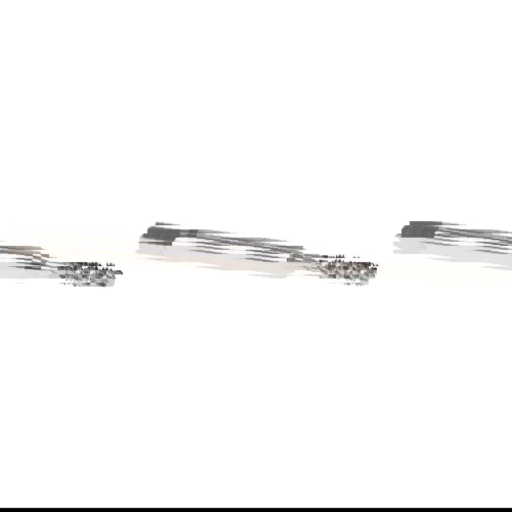 Spiral Flute Tap: M2x0.40 Metric Coarse, 3 Flutes, Modified Bottoming, 6H Class of Fit, Cobalt, Bright/Uncoated