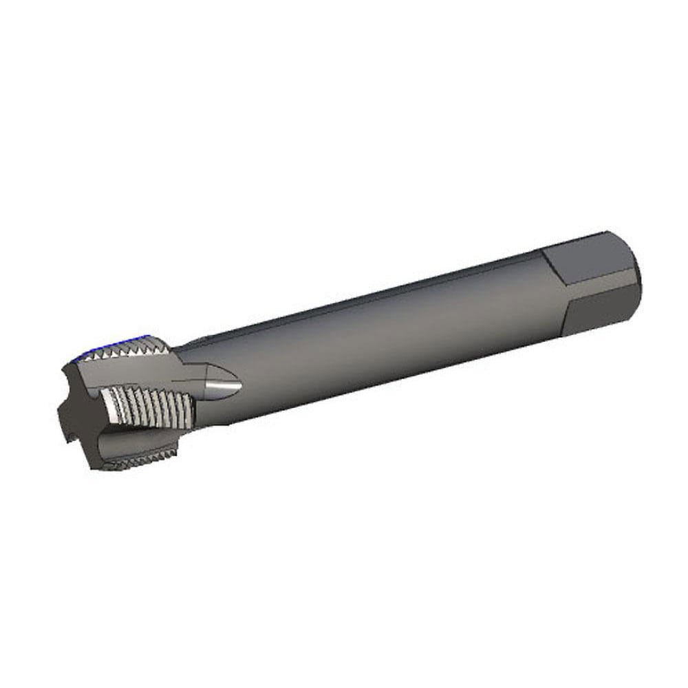 Spiral Flute Tap: M30 x 2.00, Metric Fine, 4 Flute, Modified Bottoming, 6H Class of Fit, Cobalt, Bright/Uncoated