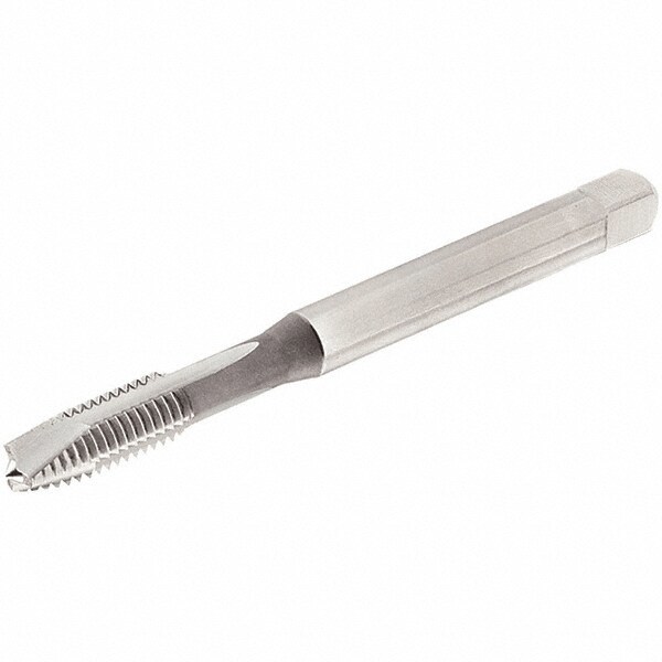 Spiral Flute Tap: M8 x 1.25, Metric Coarse, 3 Flute, Plug, 6H Class of Fit, Cobalt, Oxide Finish