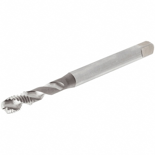 Spiral Flute Tap: M14 x 1.50, Metric Fine, 3 Flute, Modified Bottoming, 6H Class of Fit, Cobalt, TiN Finish