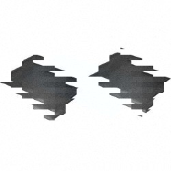 Anti-Fatigue Mat: 5' Long, 3' Wide, 5/8 Thick, Vinyl, Rounded Edges, Light-Duty