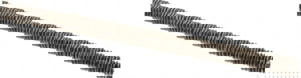 Threaded Rod: #10-32, 3' Long, Stainless Steel, Grade 316