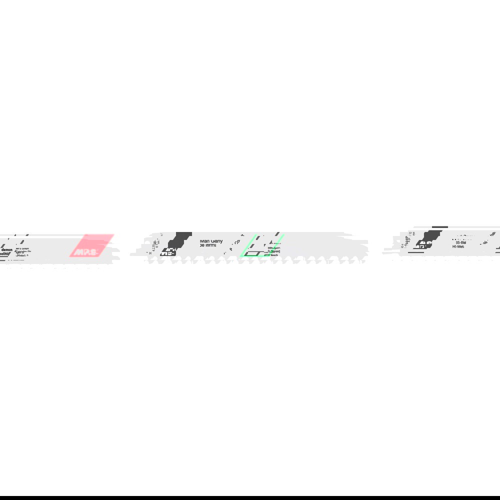 Reciprocating Saw Blades; Blade Material: Bi-Metal ; Blade Length (Decimal Inch): 11.8110 ; Blade Width (Decimal Inch): 1.0000 ; Teeth Per Inch: 4-6 ; Blade Thickness (Decimal Inch): 0.0620 ; Profile Shape: Straight; Tapered