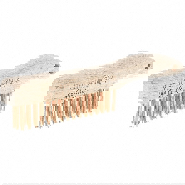 Scratch Brush, 4 Rows, 16 Columns, Bronze