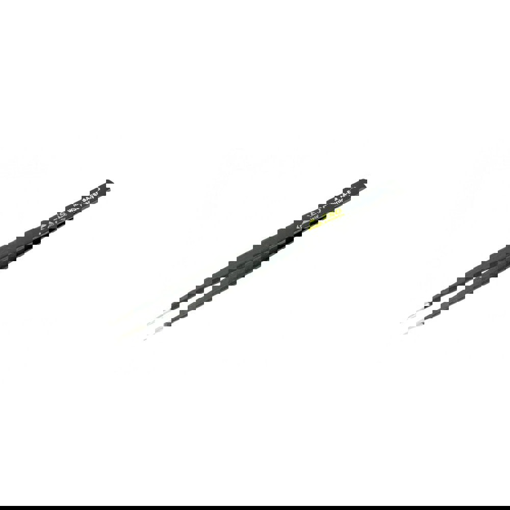 ESD Safe Tweezer: AA-SA, Stainless Steel, Universal Fine Point Tip, 5-1/8