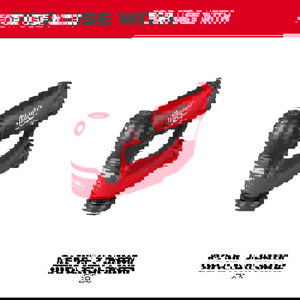 Power Sander Accessories; Accessory Type: Replacement Pad ; For Use With: M12 FUEL Random Orbital Detail Sander ; UNSPSC Code: 27112800