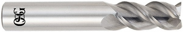 Square End Mill: 6.00 mm Dia, 19.00 mm LOC, 3 Flute, Solid Carbide