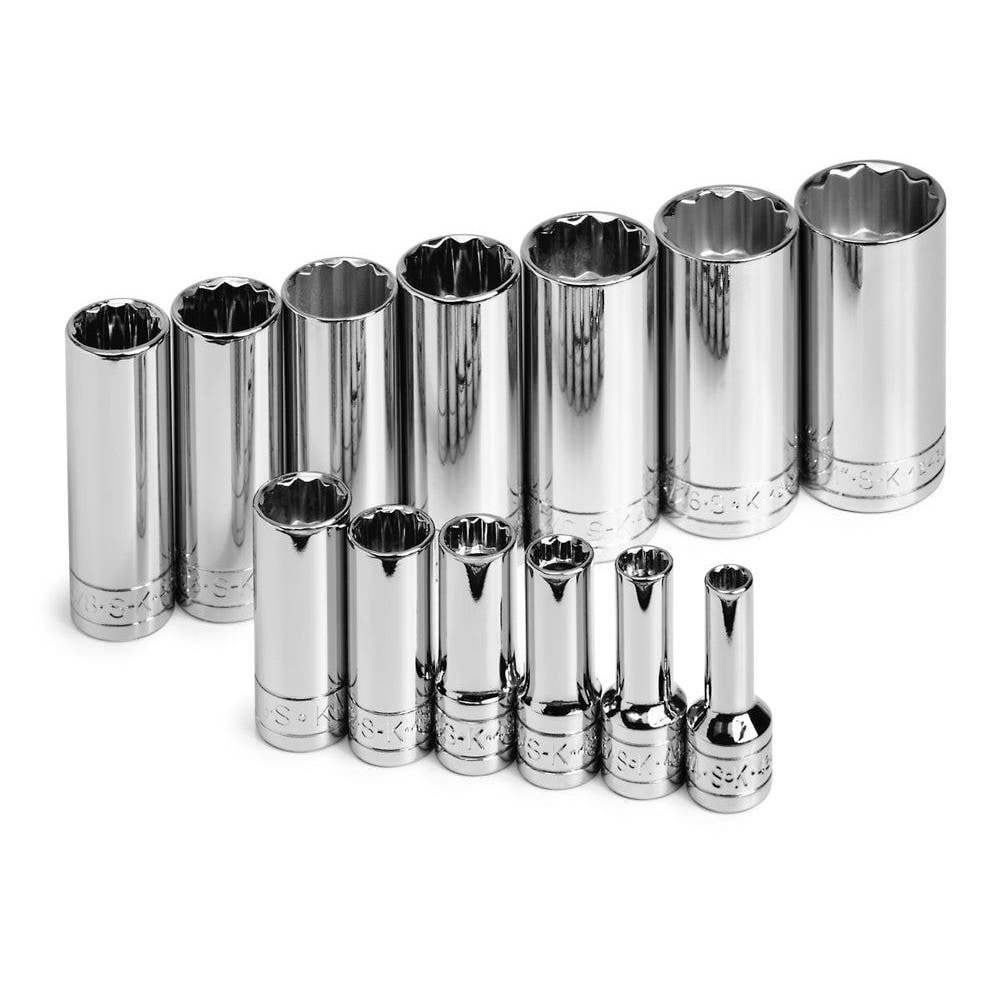 Deep Socket Set: 13 Pc