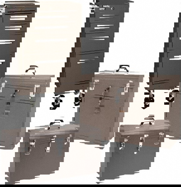 Steel Tool Roller Cabinet: 4 Drawers