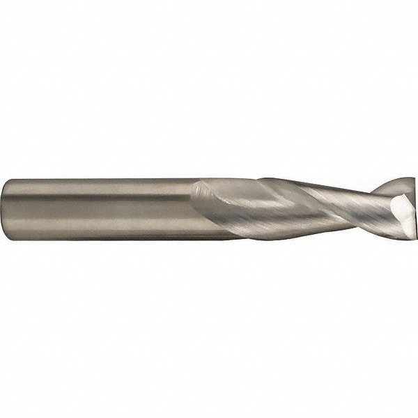 Square End Mill: 0.2362'' Dia, 0.5118'' LOC, 2 Flutes, Solid Carbide