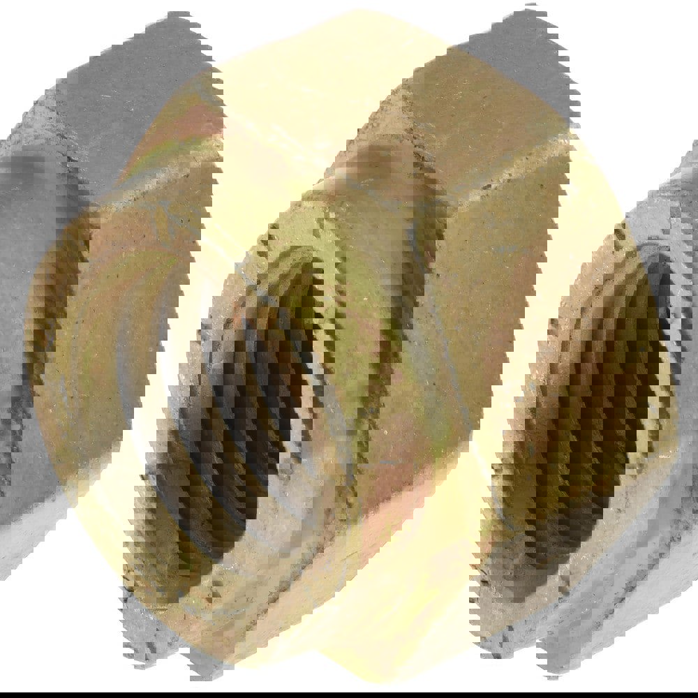 Hex Lock Nut: Distorted Thread Lock, 5/8-11, Grade L9 Steel, Cadmium Dichromate Finish