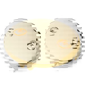 2H FACE PLT W/ SCRW PB/PVD