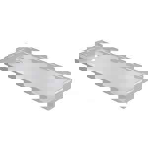 60X30 ACR SHWR BSE LH DRN WHIT