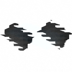 Anti-Fatigue Mat: 5' Long, 3' Wide, 9/16 Thick, Natural Rubber, Beveled Edges, Heavy-Duty