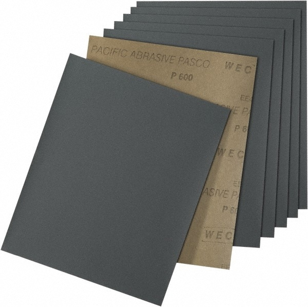 Sanding Sheet: 180 Grit, Silicon Carbide