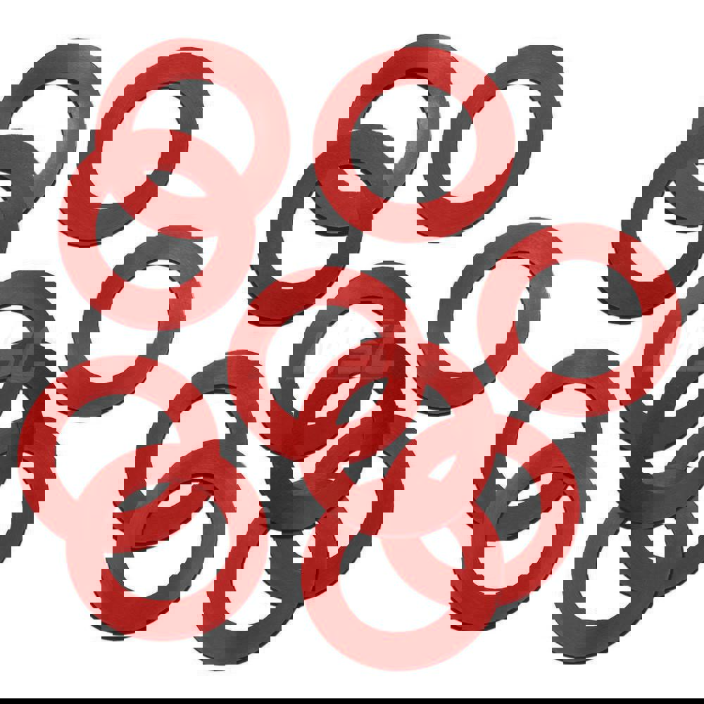 Plastic Shim Stock; Type: Round Shim ; Thickness (Decimal Inch): 0.0020 ; Width (Inch): 2.0000 ; Length (Inch): 2.75 ; Color: Red