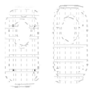 11.4X13.8 BASIN GRID F/ MIR SS