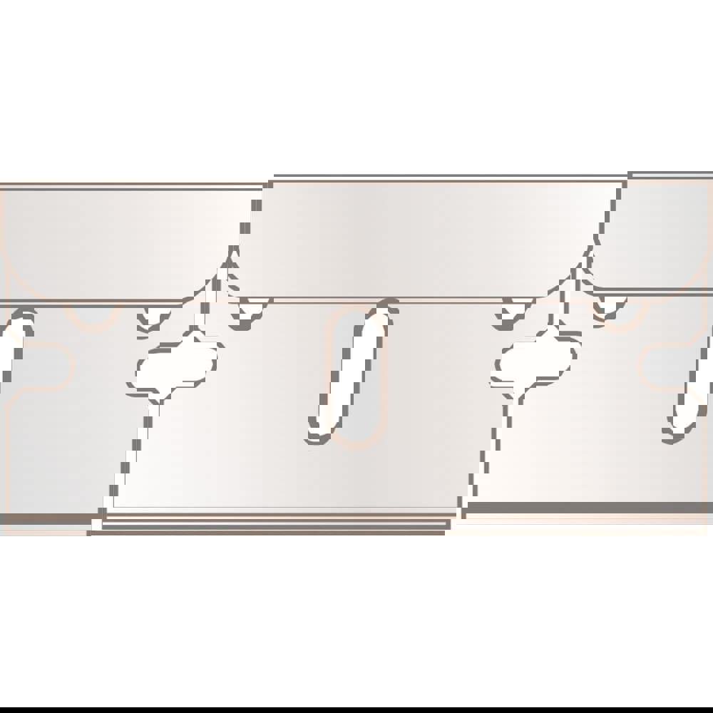 Knife Blades; Blade Type: Razor ; Blade Material: Steel ; Blade Point Type: Sharp ; Blade Edge Type: Straight ; Blade Length (mm): 39.5000 ; Blade Length (Decimal Inch): 1.5551