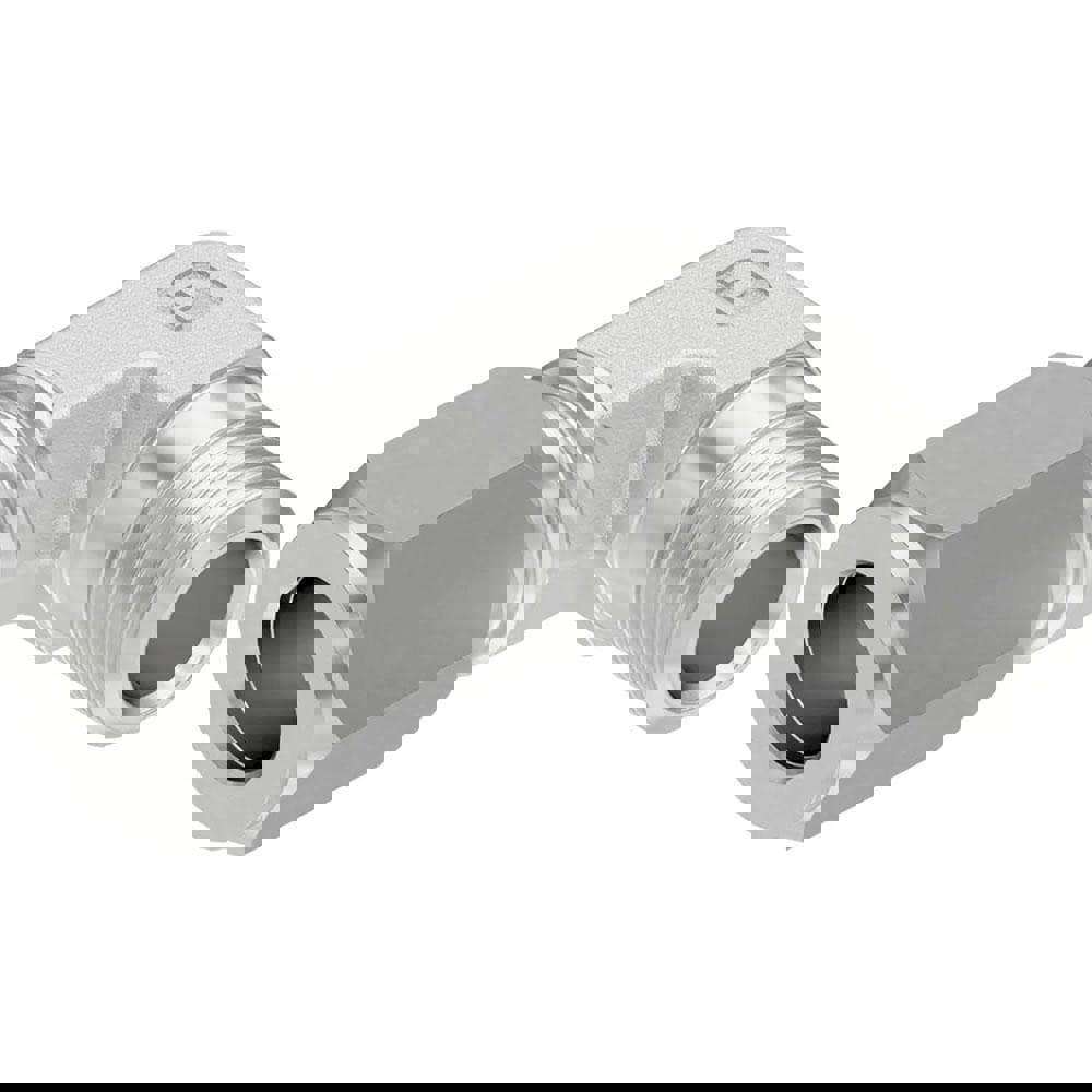 Flareless Bite-Type Tube Male Elbow: 1/4